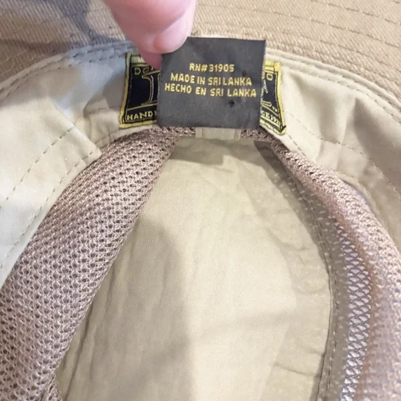 Dorfman Pacific Coast Hat Mens Size Medium Travelers Mesh Sides Fishing Safari - Picture 8 of 9